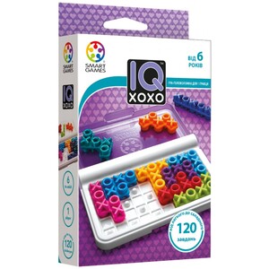 Головоломки та логічні ігри: Smart Games - IQ XOXO (SG 444 UKR)