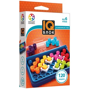 Ігри та іграшки: Smart Games - IQ Блок (SG 466 UKR)