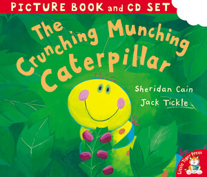 Книги про животных: The Crunching Munching Caterpillar - Твёрдая обложка