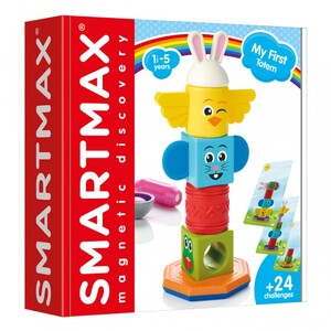 Ігри та іграшки: Smartmax Магнітний конструктор «Мій перший тотем» (SMX 230)