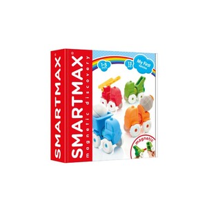 Игры и игрушки: Магнитный конструктор "Мои первые машинки", Smartmax