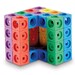 З'єднувальні кубики MathLink® 100 шт. в наборі з прикладами Learning Resources дополнительное фото 3.