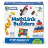 З'єднувальні кубики MathLink® 100 шт. в наборі з прикладами Learning Resources