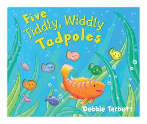 Тактильные книги: Five Tiddly, Widdly Tadpoles