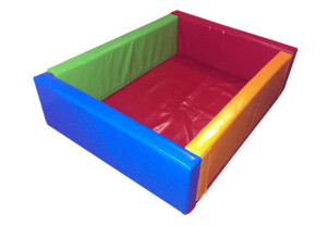 Крупногабаритные игрушки: Сухой бассейн KIDIGO™ Квадрат 1,1 м