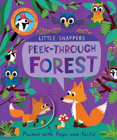Книги про животных: Peek-through Forest