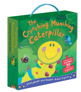 Художні книги: The Crunching Munching Caterpillar: Storybook and Double-Sided Jigsaw