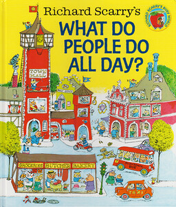 Познавательные книги: What do people do all day?