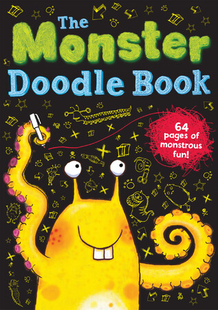 Книги з логічними завданнями: The Monster Doodle Book