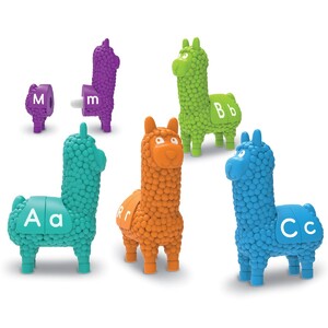 Розвивальні іграшки: Розвивальна гра «Лами з буквами» Learning Resources