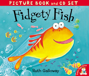 Книги про тварин: Fidgety Fish - тверда обкладинка