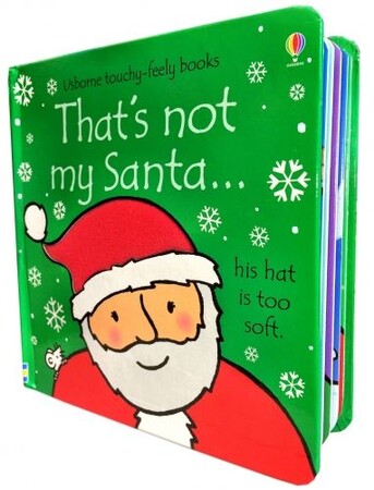 Для самых маленьких: That's not my Santa (Touchy-Feely Board Books) [Usborne]