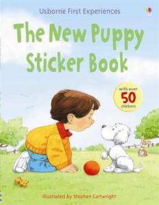 Альбомы с наклейками: The new puppy sticker book