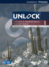 Книги для дітей: Unlock. Listening and Speaking. Skills 1. Teacher's Book (+ DVD)