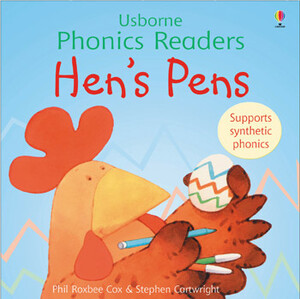 Обучение чтению, азбуке: Hen's pens [Usborne]