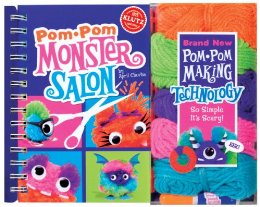 Книги для детей: Pom Pom Monster Salon: Create, Cut & Style Your Own Monsters