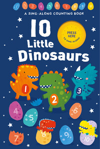 Книги для детей: 10 Little Dinosaurs