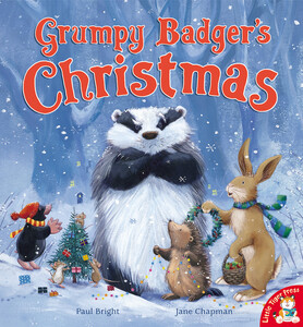 Книги про животных: Grumpy Badger's Christmas