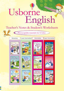 Навчальні книги: Usborne English teachers notes and students worksheets (yellow)