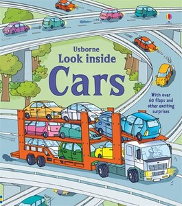 Книги про транспорт: Look Inside Cars [Usborne]