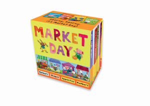 Обучение счёту и математике: Market Day - 4 книги в наборе