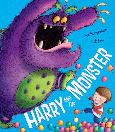 Художественные книги: Harry and the Monster - Твёрдая обложка