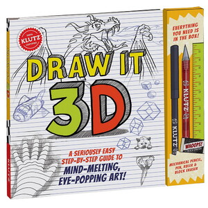 Книги для дітей: Draw it 3-D