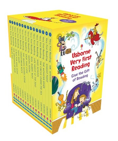 Книги для дітей: Very First Reading boxed set with slipcase