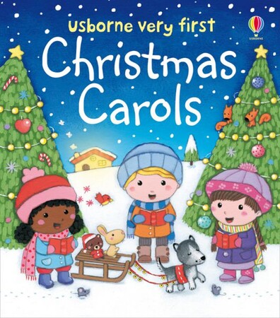 Новогодние книги: Very first words Christmas carols [Usborne]