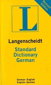Иностранные языки: German Langenscheidt Standard Dictionary