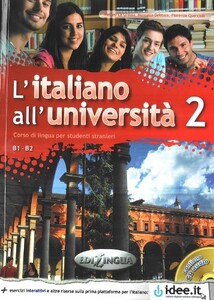 Книги для дітей: Litaliano alluniversita 2 Libro di classe ed Eserciziario + CD audio