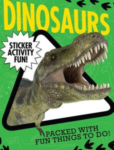 Книги про динозавров: Dinosaurs Sticker Activity Fun