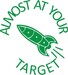 Штамп для вчителя «Almost at your Target» з чорнилом, Shachihata дополнительное фото 1.