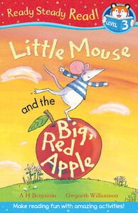 Навчання читанню, абетці: Little Mouse and the Big Red Apple