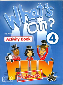 Книги для дітей: What's on 4. Activity Book