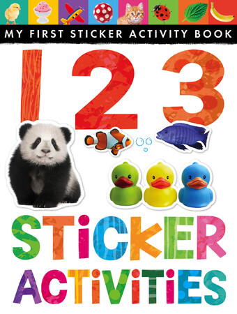 Альбомы с наклейками: 123 Sticker Activities