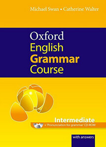 Книги для дітей: Oxford English Grammar Course: Intermediate with Answers (+CD-ROM Pack) (9780194420822)