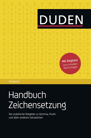 Вивчення іноземних мов: Duden Ratgeber - Handbuch Zeichensetzung
