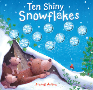 З віконцями і стулками: Ten Shiny Snowflakes