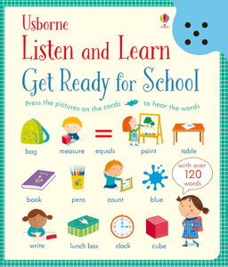 Музичні книги: Listen and Learn Get Ready for School [Usborne]