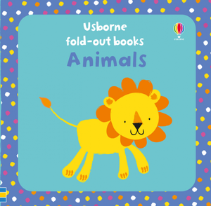 Книги про тварин: Fold-out books Animals [Usborne]