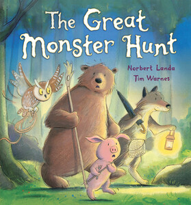 Книги про животных: The Great Monster Hunt - Твёрдая обложка