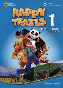 Книги для дітей: Happy Trails 1. Pupil's Book (with CD)