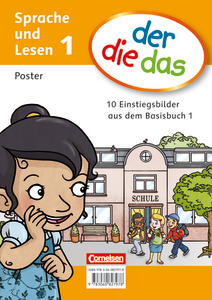 Книги для дітей: Der, Die, Das. Erstlesen 1 Schuljahr. Poster