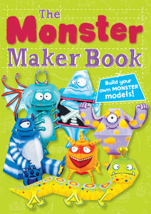 Вироби своїми руками, аплікації: The Monster Maker Book