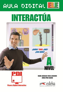 Книги для дітей: Aula Digital (Material for Iwbs): Interactua CD (Nivel A)