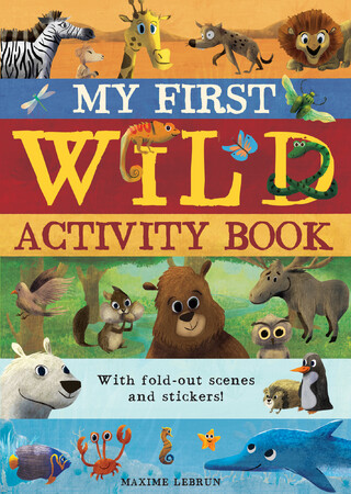 Книги з логічними завданнями: My First Wild Activity Book