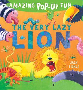 3D книги: The Very Lazy Lion - Pop-up