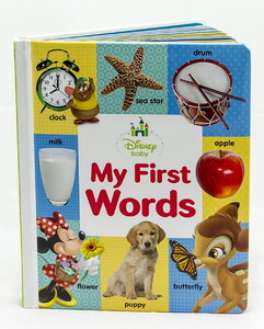 Навчання читанню, абетці: My First Words (Disney Press)