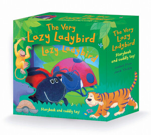 Набор: книга и игрушка: The Very Lazy Ladybird - Твёрдая обложка
